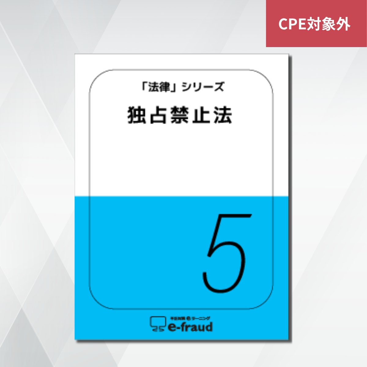 不正対策eラーニング e-fraud 「法律：独占禁止法」